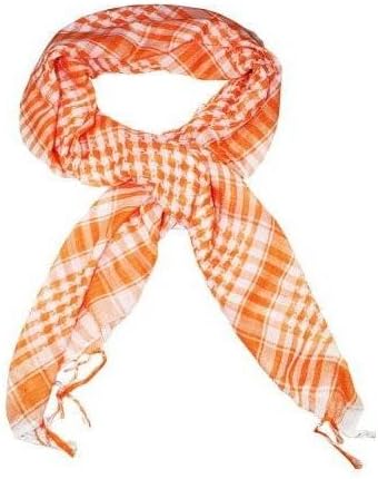 Trendy Premium Houndstooth White Orange
