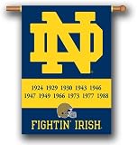 NEOPlex 28" x 40" Outside House Banner - Notre Dame Champion Years