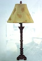 Hampton Bay Indoor/Outdoor Leaf Table Lamp 600 495