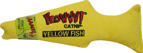 Image of Yeowww! Catnip Toy, Yellow Fish