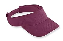 Augusta Sportswear ADULT ATHLETIC MESH VISOR OS Maroon
