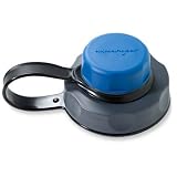Humangear Blue CapCap BPA Free Bottle Cap-Retro Fits Wide Mouth Bottles Nalgene,Camelbak and More