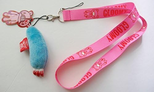 Gloomy Bear Plush Paw Mascot Key Chain with Lanyard