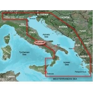 New-GARMIN VEU014R ITALY ADRIATIC SEA BLUECHART G2 VISION - 30741