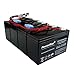 PowerStar Replacement RBC25 UPS Complete Replacement Battery Kit for SU1400RMXLB3U APC UPS System(s)