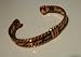 Copper Magnetic Bracelet Cuff Bangle Style. For Men or Women