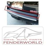 CHEVY TAHOE CHROME STEEL REAR DECK TRIM