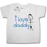Dirty Fingers  I Love Daddy  Baby & Toddler T-shirt