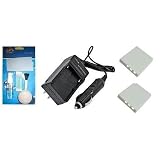 Buy ValuePack (2 Count): Superior Quality Replacement Battery PLUS Mini Battery Travel... by amsahr