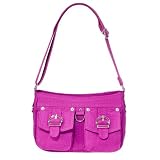 Xhilaration Small Top-Zip Handbag - Purple