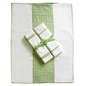 Tadpoles Basics Green Gingham Burping Cloths - 3-pk.