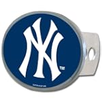 New York Yankees Oval Metal Hitch Cover