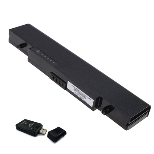 AGPtek� 6 Cells 4400mAh Battery For Samsung R428 R430 R439 R429 R440 R466 R467 R468 R470 R718 R720 R507 X360 Series, Supplant Part Number: AA-PB9NS6B AA-PL9NC6W AA-PB9NC6B With All in 1 Card Reader