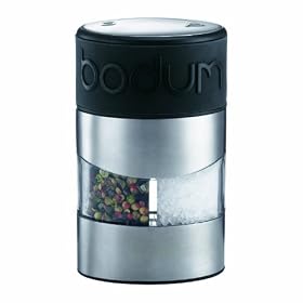 BODUM Twin Dual Salt and Pepper Grinder
