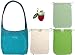 ChicoBag Produce Stand Starter Kit and Sling rePETe Set - (Produce Kit, Blue Sling)