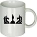 Chess Black Vs Dual Ceramic Drinking Mug