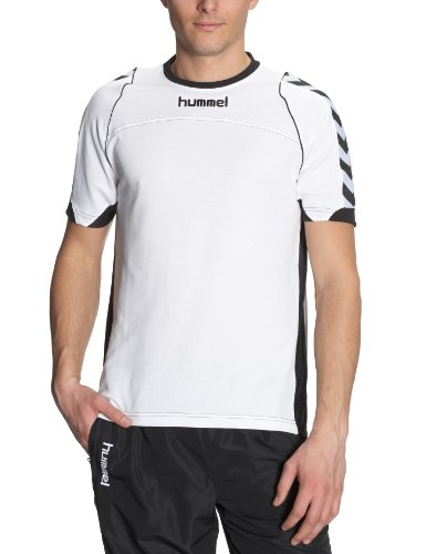 Hummel Herren Trikot BEE AUTHENTIC Short Sleeves INDOOR JERSEY, white / black, L, 03-912-9 Preisvergleich