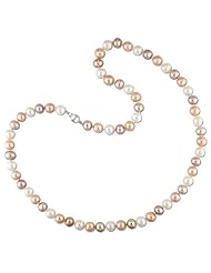 Sterling silver 6.5-7 MM Freshwater Cultured Pearl Strand, 18"
