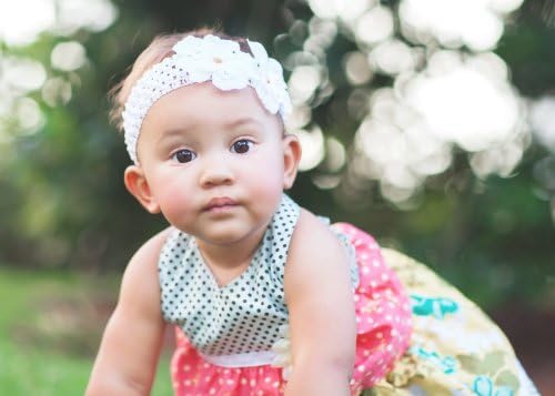 Cameron Rose Collection Keepsake Baby Headband, September