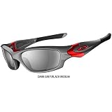 Oakley Straight Jacket Ducati Dark Grey Ducati Red w/Black Iridium 12-790