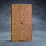Beginnings Oregon Oak Wardrobe/Storage Cabinet Oregon Oak Finish