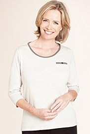 Classic Collection Pure Cotton Contrast Neck T Shirt