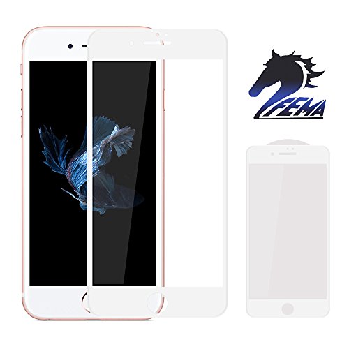 iPhone 7 Plus Glass Screen Protector, [3D Arc Edge Full Coverage] [Bubble Free] [Shatter Proof] [Drop Proof] [Scratch Proof] [HD Clear] Screen Shield for Apple iPhone 7 Plus (5.5