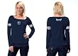 Dallas Mavericks Women's Long Sleeve Armband Jersey Top - by Alyssa Milano