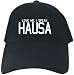 CAPS BLACK EMBROIDERY  LOVE ME , I SPEAK HAUSA 