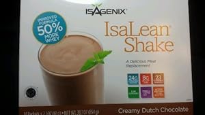 Isagenix Isalean® Shake Natural Creamy Dutch Chocolate - 14 X 1 Meal Packets