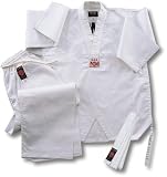 MAR Taekwondo Uniform White (P/C) 0/130One Colour