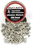 Avanti Diablo Match .177 Cal, 8.4 Grains, Wadcutter, 250ct