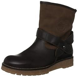 Björn Borg Footwear PAULINE MID 1241164802, Damen Bikerboots, Braun (DARK BROWN-OCHRE 2234), EU 38