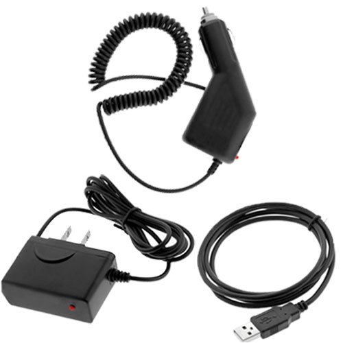 Car+Wall+USB Charger Cable for BlackBerry Bold 9700 9650 Tour 9630 Curve 8530 8520