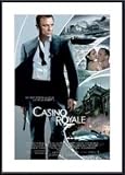 Casino Royale - Iris by unknown 24.00X36.00 Framed with Black Metal Frame