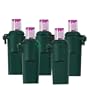 15 Battery Operated 8 Function LED Pink Mini Christmas Lights - Green Wire
