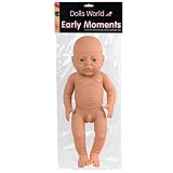 Enlarge toy image: Early Moments White Boy Doll -  preschool activity for young kids