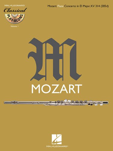 flute concerto in d major k 314 classical play along volume 1