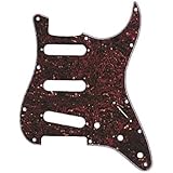 Fender Modern Pickguard, Stratocaster, 11-Hole - Tortoise Shell
