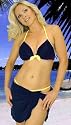 Maui Black Solid Wrap Swimsuit Coverup - Comes in 3 Colors