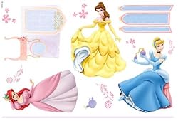 Disney Princess Murals / Super Jumbo Wall Appliques Stickers
