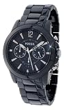 Fossil Herren-Armbanduhr Keramik Chronograph Quarz CE5008