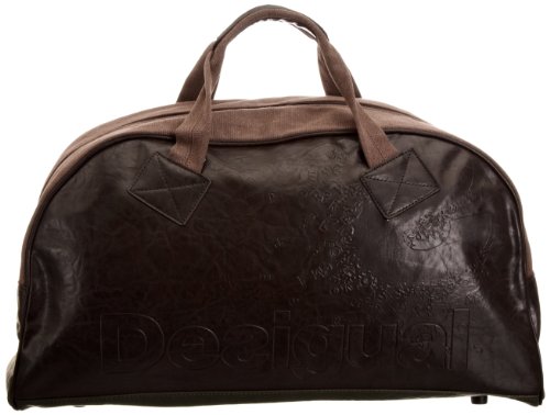 Desigual Deportes S, Sac de sport - Chocolat, Synth&eacute;tique et textile