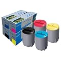 4x Toners Laser Compatibles pour Imprimante Samsung CLX2160 - Cyan / Jaune / Magenta / Noir- 2000 pages avec un taux de couverture de 5% d'encre par page