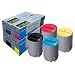 4x Toners Laser Compatibles pour Imprimante Samsung CLX2160 - Cyan / Jaune / Magenta / Noir- 2000 pages avec un taux de couverture de 5% d'encre par page