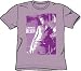 James Dean DESPONDENT Movie Star Lilac Adult T-shirt