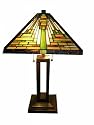 Tiffany-style Mission Table Lamp