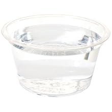 IFN Green 25-2102-62 Green Ease PLA Portion Cup, 2 oz Capacity, 2.53" Diameter x 1.32" Height (Case of 2000)