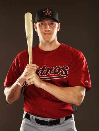 Houston Astros Photo Day, KISSIMMEE, FL - FEBRUARY 24: Hunter Pence Photographic Poster Print by Al Bello, 9x12