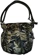 Women's Kathy Van Zeeland Purse Handbag Moto Chic X-Body Green